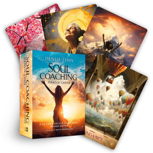 Soul Coaching Oracle Cards by Denise Linn – a 52‑card deck and guidebook for self‑discovery, healing, and soul connection.
