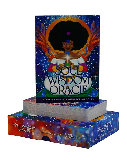 Soul Wisdom Oracle by Nicole Miz – intuitive messages and spiritual insights to connect with your inner truth.
