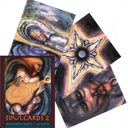 SoulCards 2 by Deborah Koff-Chapin – a 60-card deck of evocative images designed to inspire creativity and personal insight.
