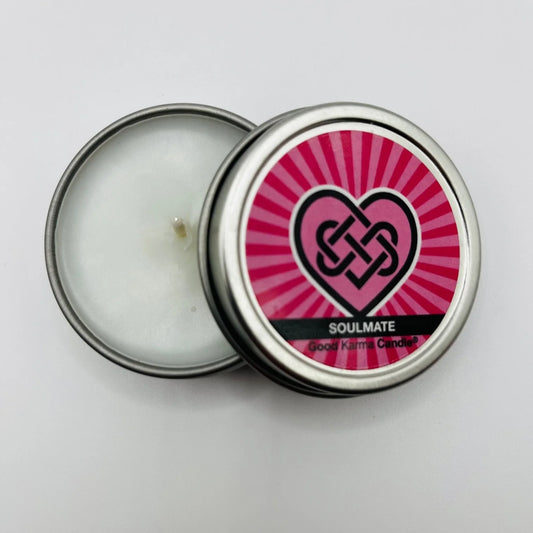 Soulmate Heart Good Karma Scented Candle - 1oz