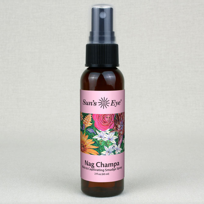 Nag Champa Sun's Eye Fine Mists Smudge Spray 8oz