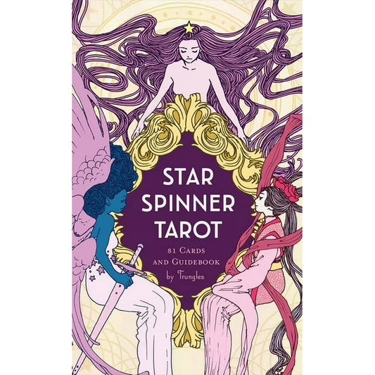 Star Spinner Tarot by Trungles – a whimsical tarot deck featuring diverse, inclusive art and imaginative symbolism.
