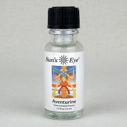 Sun's Eye Aventurine 1/2 fl oz oil bottle