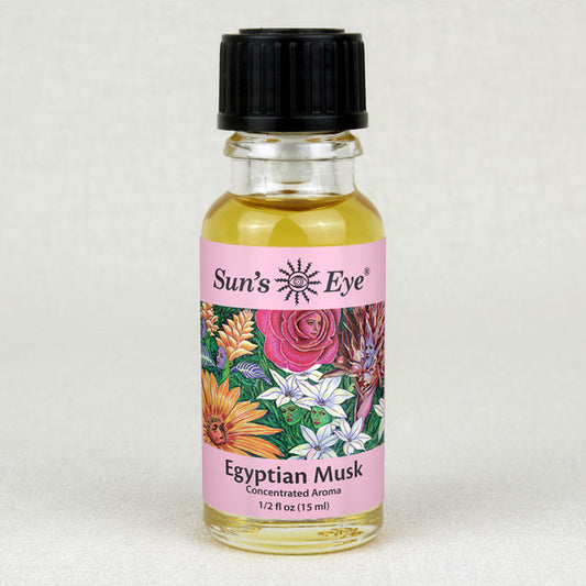 Sun's Eye Egyptian Musk 1/2 fl oz oil bottle