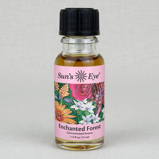 Sun's Eye Enchanted Forest 1/2 fl oz oil bottle