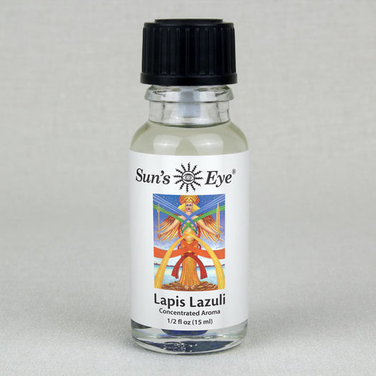 Sun's Eye Lapis Lazuli 1/2 fl oz oil bottle