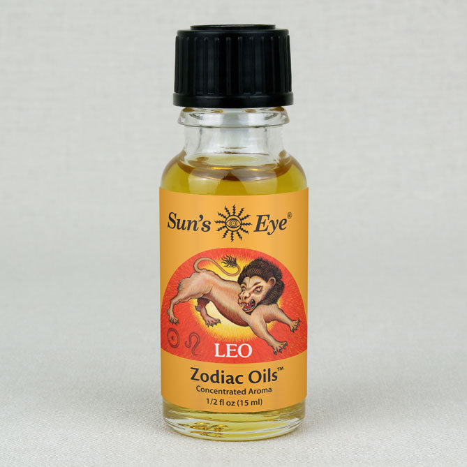 Sun's Eye Leo 1/2 fl oz oil bottle