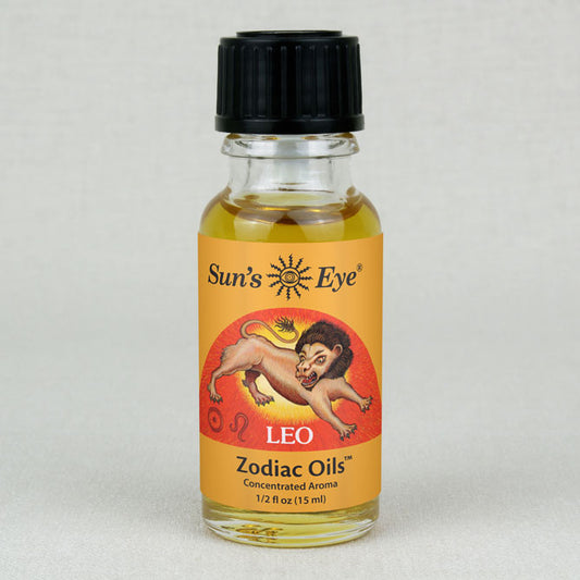 Sun's Eye Leo 1/2 fl oz oil bottle