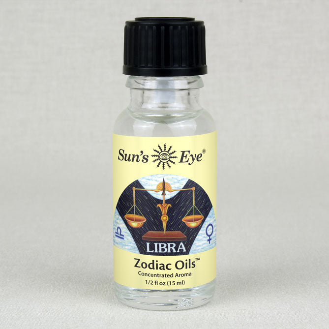 Sun's Eye Libra 1/2 fl oz oil bottle