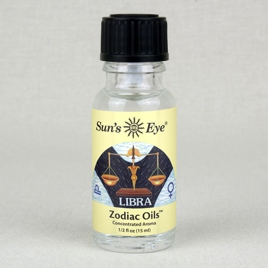 Sun's Eye Libra 1/2 fl oz oil bottle