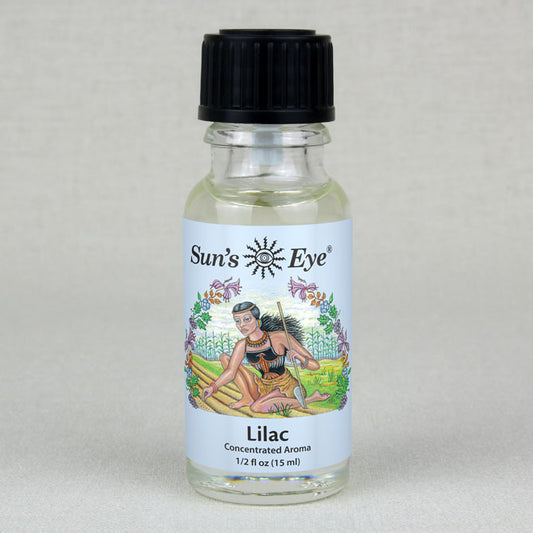 Sun's Eye Lilac 1/2 fl oz oil bottle