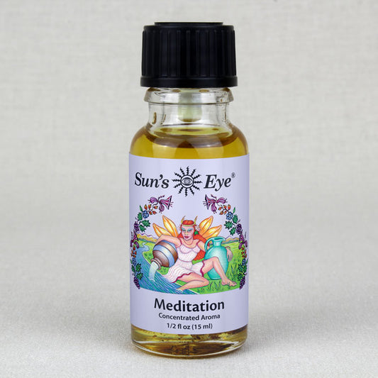 Sun's Eye Meditation 1/2 fl oz oil bottle