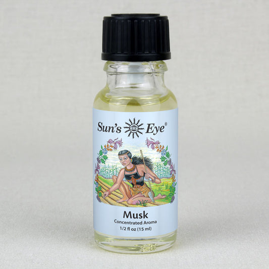 Sun's Eye Musk Concentrated Aroma Oil bottle