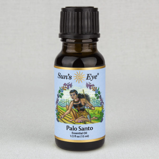 Sun's Eye Palo Santo 1/2 fl oz oil bottle