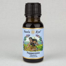Sun's Eye Peppermint Essential Oil bottle