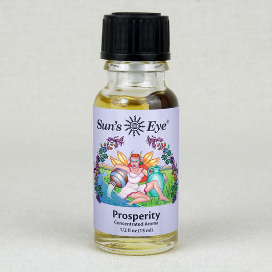 Sun's Eye Prosperity 1/2 fl oz oil bottle