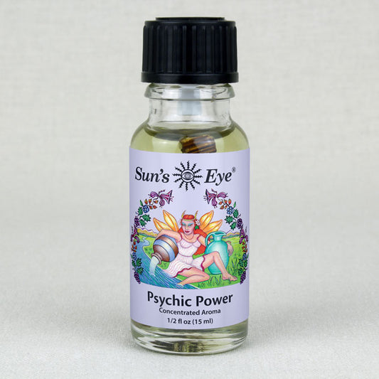 Sun's Eye Psychic Power 1/2 fl oz oil bottle