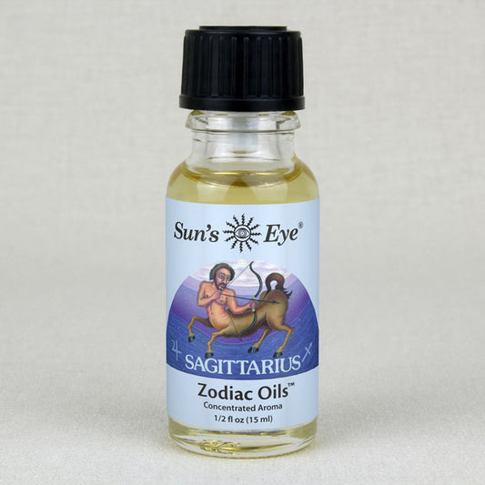 Sun's Eye Sagittarius 1/2 fl oz oil bottle