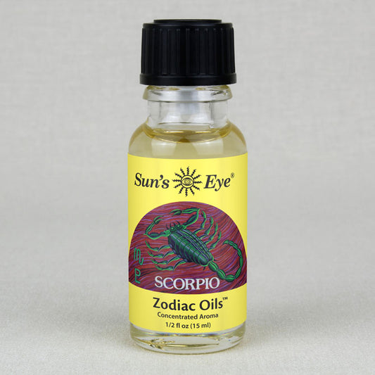 Sun's Eye Scorpio 1/2 fl oz oil bottle