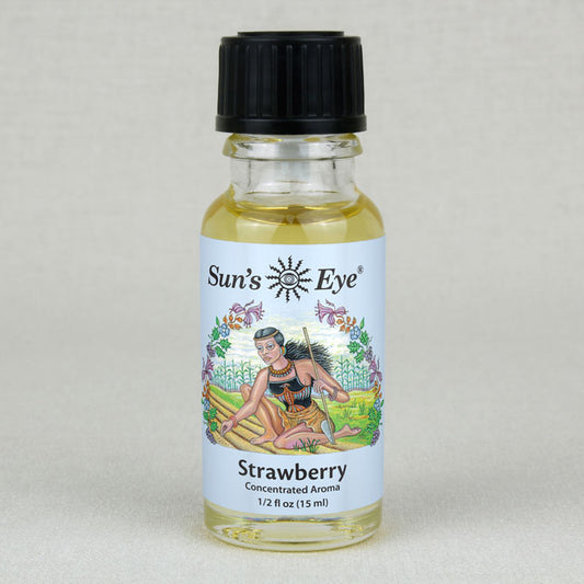 Sun's Eye Strawberry 1/2 fl oz oil bottle