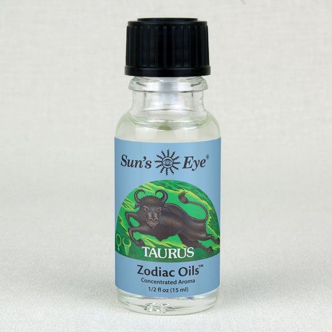 Sun's Eye Taurus 1/2 fl oz oil bottle