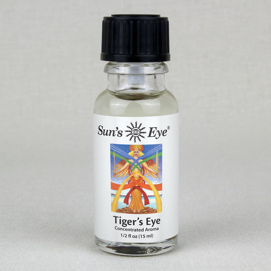 Sun's Eye Tiger Eye 1/2 fl oz oil bottle