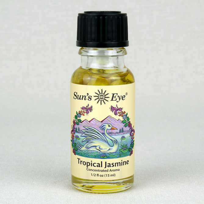 Sun's Eye Tropical Jasmine 1/2 fl oz oil bottle