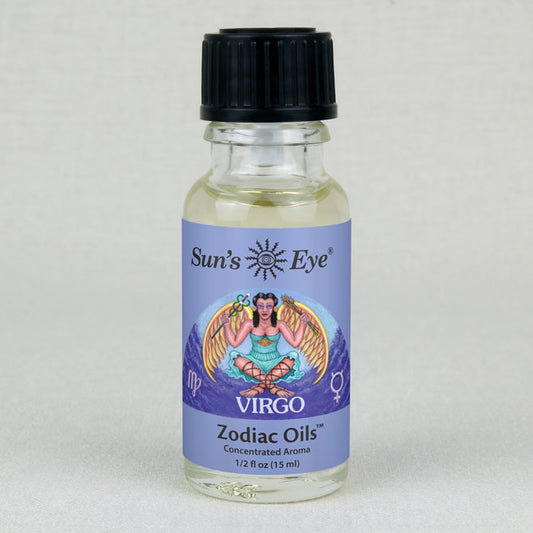Sun's Eye Virgo 1/2 fl oz oil bottle