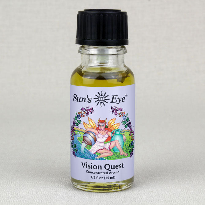 Sun's Eye Vision Quest 1/2 fl oz oil bottle
