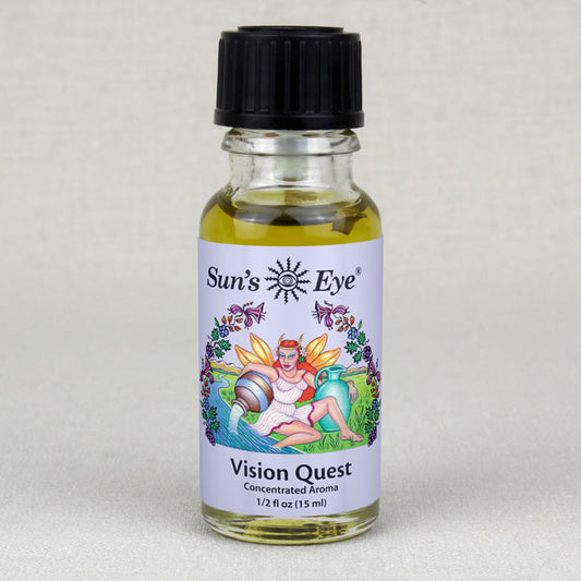 Sun's Eye Vision Quest 1/2 fl oz oil bottle