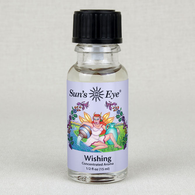 Sun's Eye Wishing 1/2 fl oz oil bottle