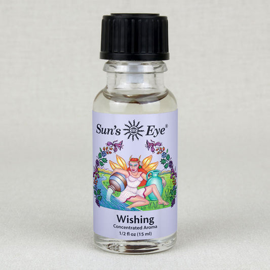 Sun's Eye Wishing 1/2 fl oz oil bottle
