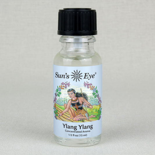 Sun's Eye Ylang Ylang 1/2 fl oz oil bottle