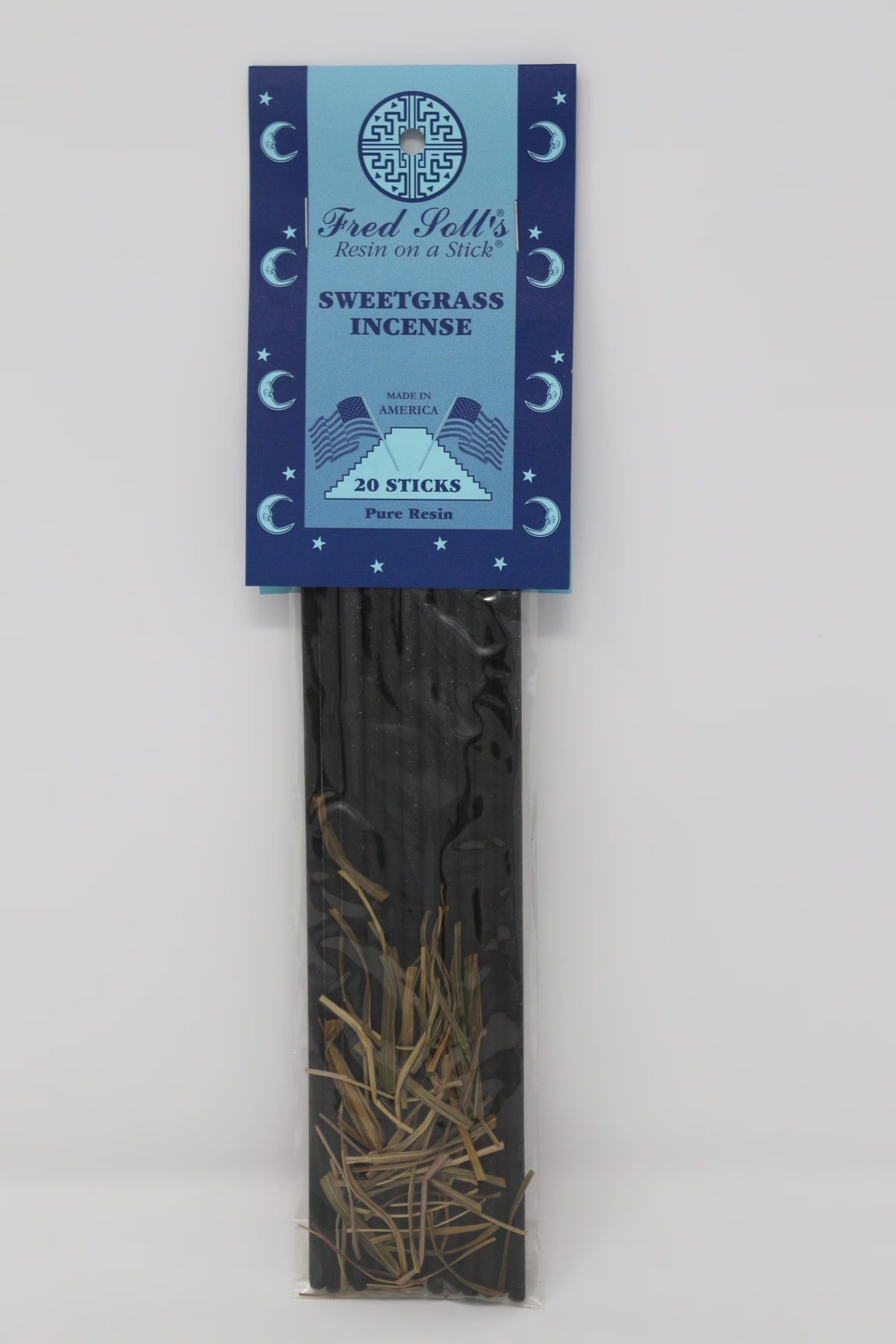 Sweetgrass Pure Resin Incense 10 Sticks Per Pack Fred Solls at Namaste Bookshop near Union Square, NYC