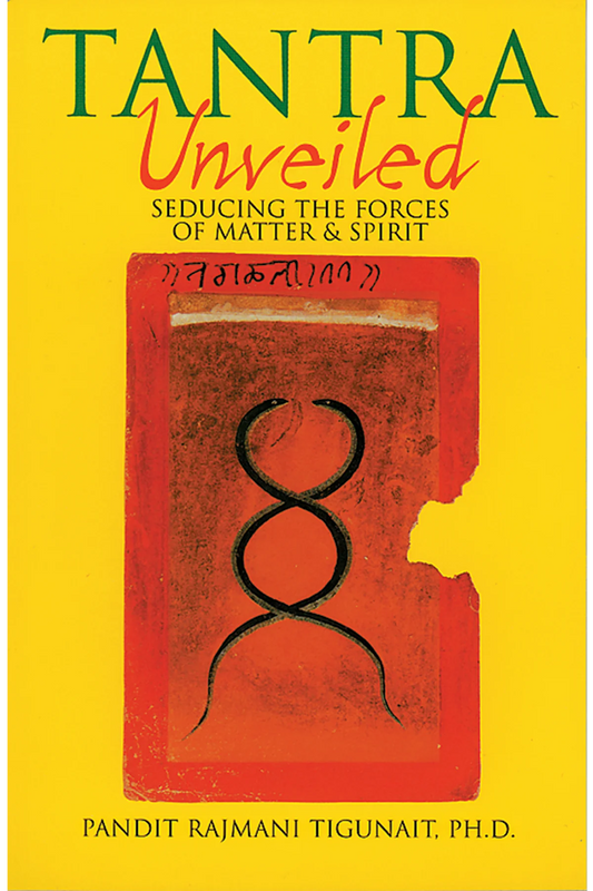 Tantra Unveiled by Pandit Rajmani Tigunait – a 138-page paperback offering an authentic exploration of tantra, distinguishing it from other spiritual paths and detailing its integration with hatha yoga, meditation, visualization, Ayurveda, and more.
