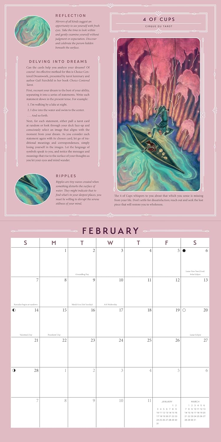 Llewellyn's 2027 Tarot Calendar: Insights, Spreads & Tips