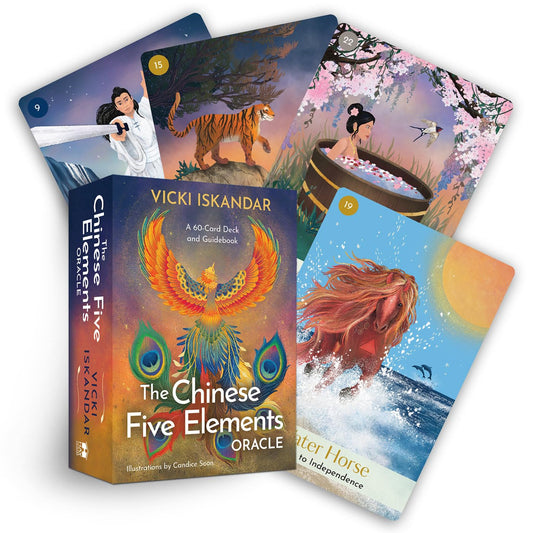 The Chinese Five Elements Oracle by Sky Han – a culturally rooted deck combining Chinese elemental philosophy with intuitive guidance.
