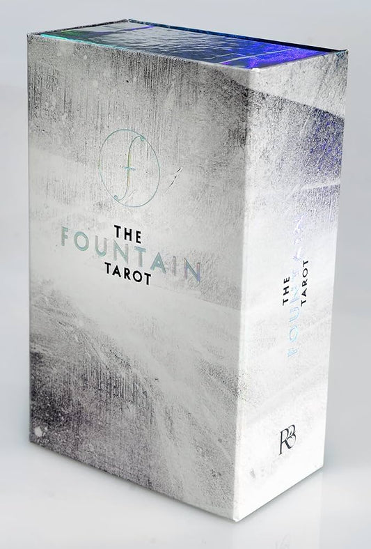 The Fountain Tarot – modern, artful tarot deck by Saiz, Gruhl & Todaro blending geometry, spirit, and clarity.
