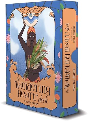 The Wandering Heart Deck by Reyna Biddy – an artful oracle deck guiding self-discovery and emotional exploration.
