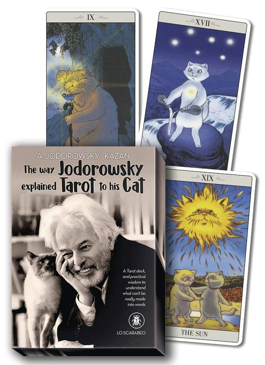 The Way Jodorowsky Explained Tarot to His Cat by Alejandro Jodorowsky – an insightful and poetic exploration of tarot symbolism and meaning.
