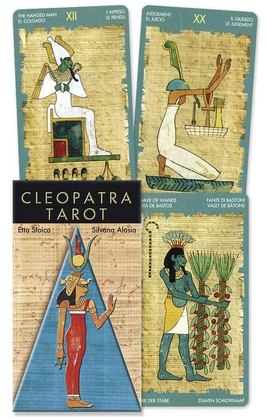 Thoth Pocket Swiss Tarot Deck by Aleister Crowley – compact esoteric tarot with bold symbolism and mystical insight.
