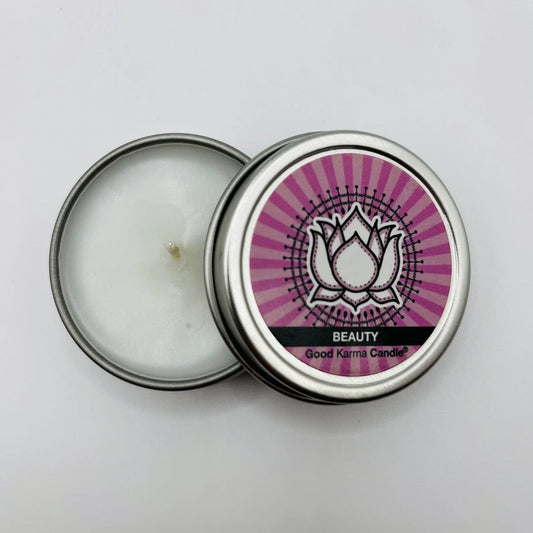 Beauty (Pink Lotus) Good Karma Candle - 1oz