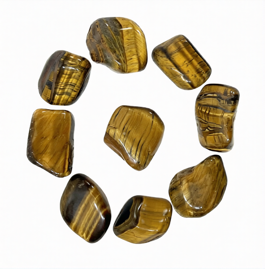 Tiger Eye Tumbled 20-35MM Brazil