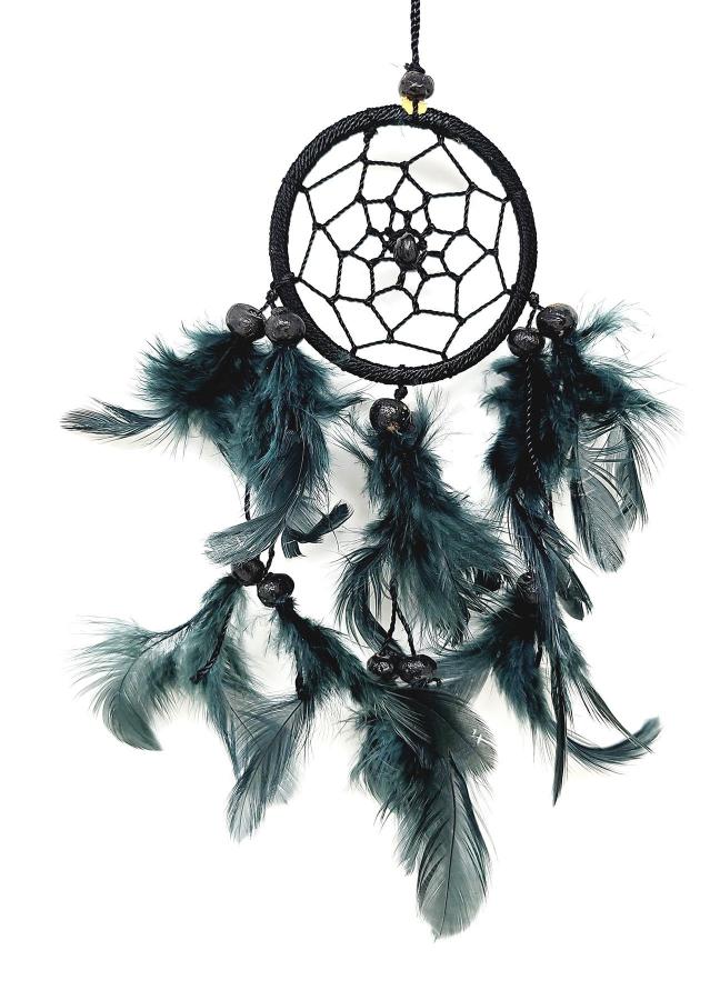 2.5 Dream Catcher With Feathers & Beads