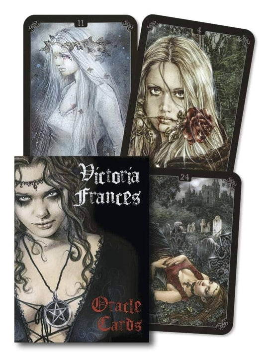 Victoria Frances Gothic Oracle – a hauntingly beautiful deck exploring love, sorrow, and shadow through gothic imagery.
