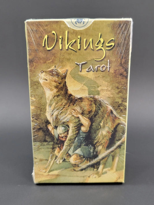 Vikings Tarot by Lo Scarabeo – a powerful tarot deck inspired by Norse mythology and Viking legends.
