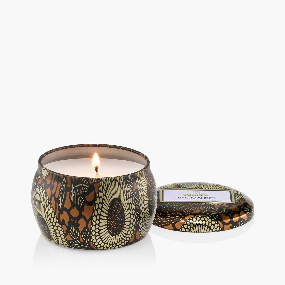 Voluspa Baltic Amber Mini Tin Candle 4 oz