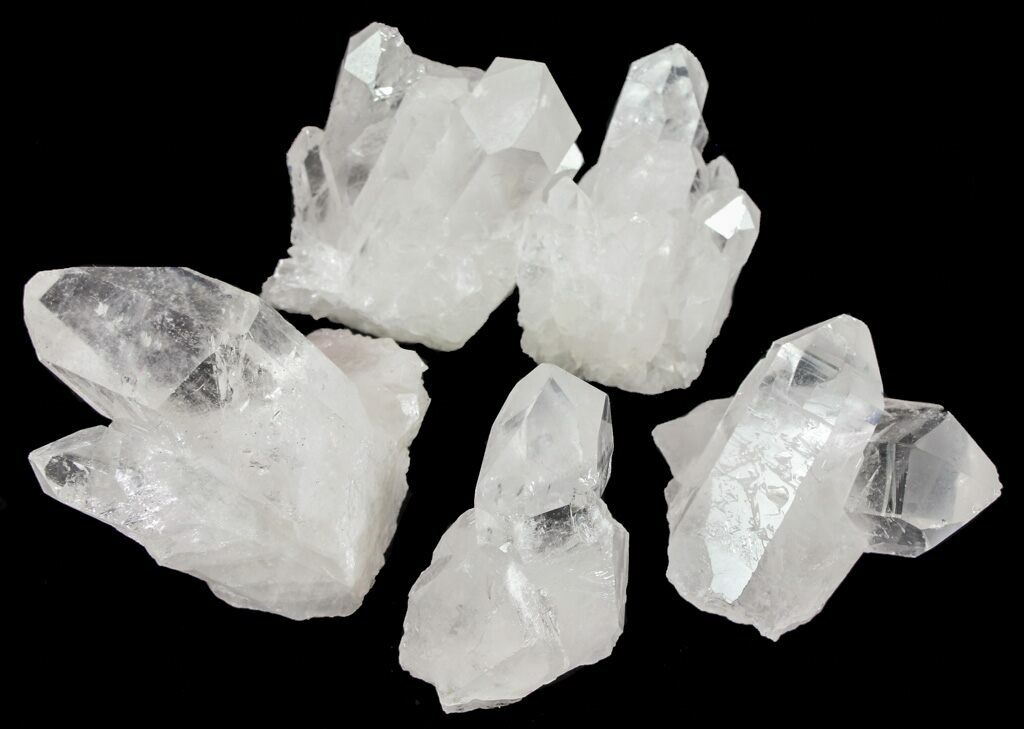 Quartz Clusters - Super Extra Quality - Brazil at Namaste Bookshop near Union Square, NYC