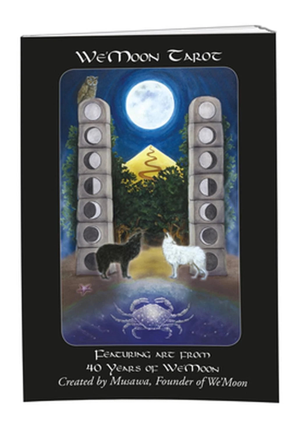 We’Moon Tarot – intuitive lunar-inspired tarot deck blending moon wisdom with artistic, soulful imagery.
