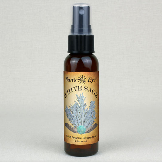 White Sage Clearing Sun's Eye Fine Mists Smudge Spray 8oz
